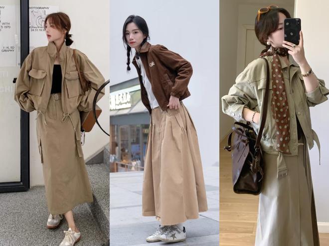 “5件外套”穿搭好看时髦显气质谁穿谁受益AG真人百家家乐app卡其色半裙搭配这(图13)