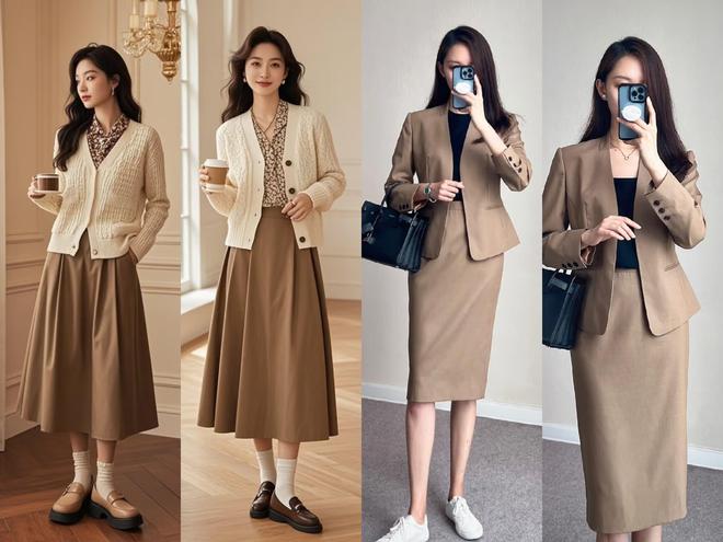 “5件外套”穿搭好看时髦显气质谁穿谁受益AG真人百家家乐app卡其色半裙搭配这(图15)