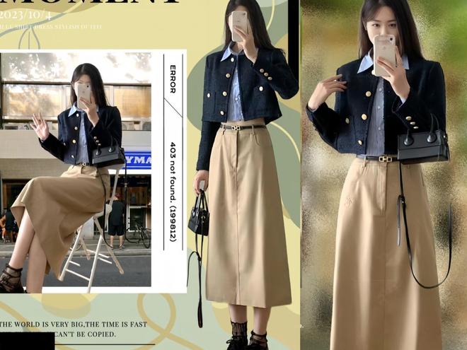 “5件外套”穿搭好看时髦显气质谁穿谁受益AG真人百家家乐app卡其色半裙搭配这(图16)