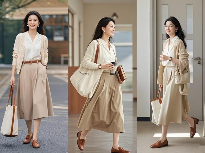 “5件外套”穿搭好看时髦显气质谁穿谁受益AG真人百家家乐app卡其色半裙搭配这(图21)